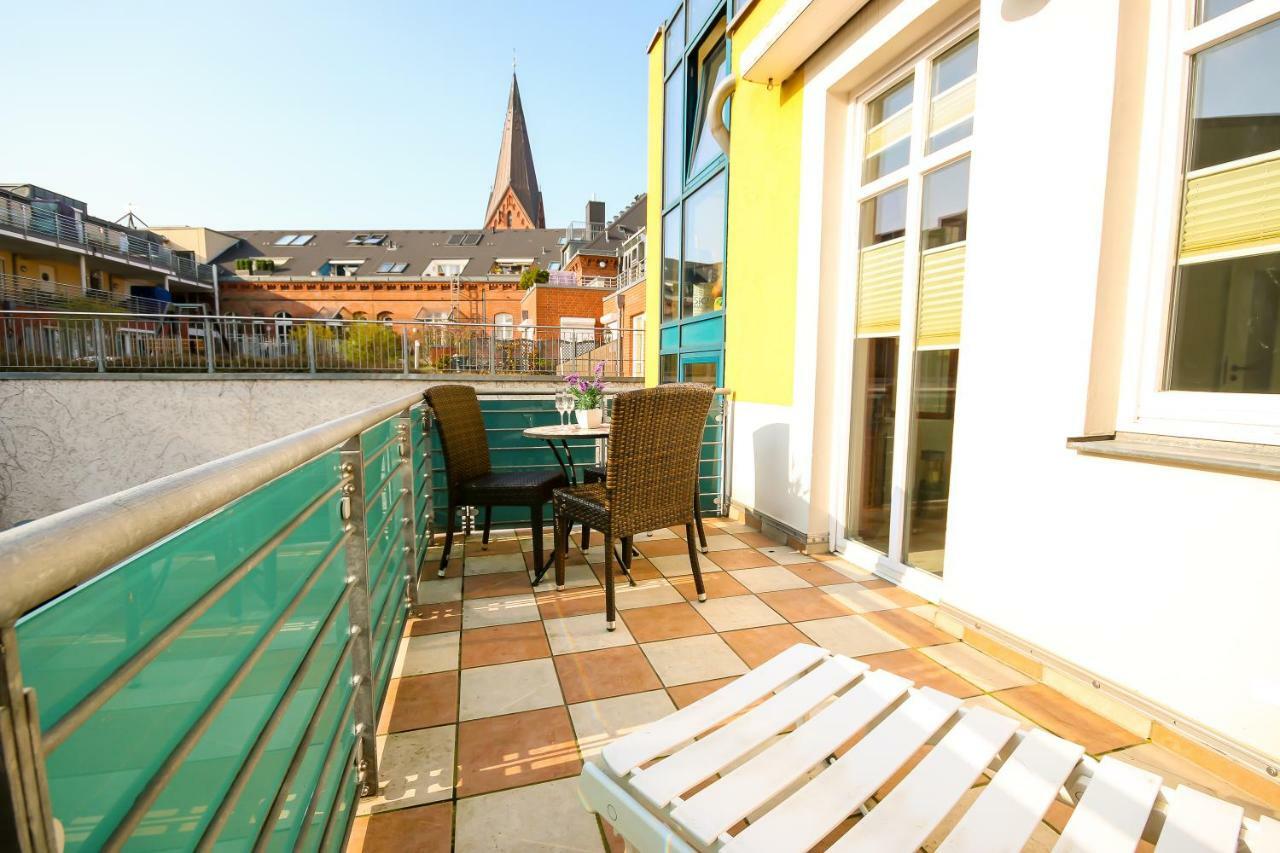 Ferienwohnung Min Herzing 罗斯托克 外观 照片
